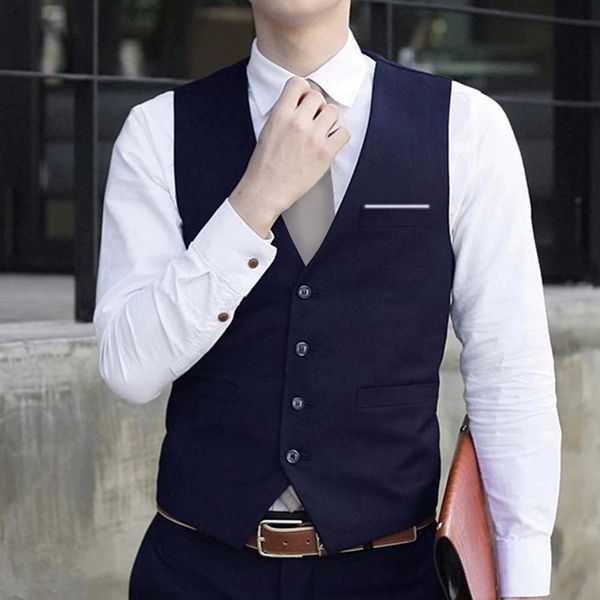 mens vests waistcoat slim business dress suit singlebreasted formal spring 230209, Black;white
mens vests waistcoat slim business dress suit singlebreasted formal spring 230209, Black;white