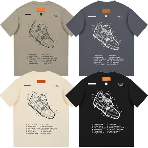 new products in early spring mens t shirts quality version different from ordinary short sleeves designer fashion elements mens vanguard bla, White;black
new products in early spring mens t shirts quality version different from ordinary short sleeves designer fashion elements mens vanguard bla, White;black