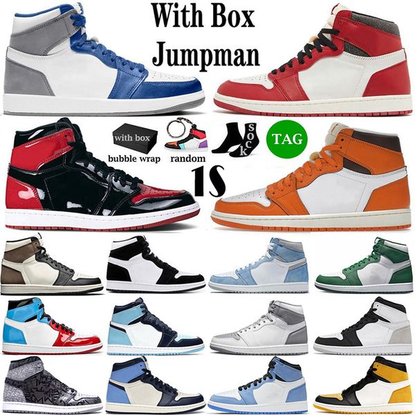 2023 og with box jumpman 1 1s mens basketball shoes true blue lost found starfish bred patent hyper royal university blue fearless dark, Black
2023 og with box jumpman 1 1s mens basketball shoes true blue lost found starfish bred patent hyper royal university blue fearless dark, Black