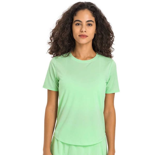 l-333 yoga sports t-shirt gym clothes women's shirt quick-drying breathable running fitness sports tennis top, White
l-333 yoga sports t-shirt gym clothes women's shirt quick-drying breathable running fitness sports tennis top, White