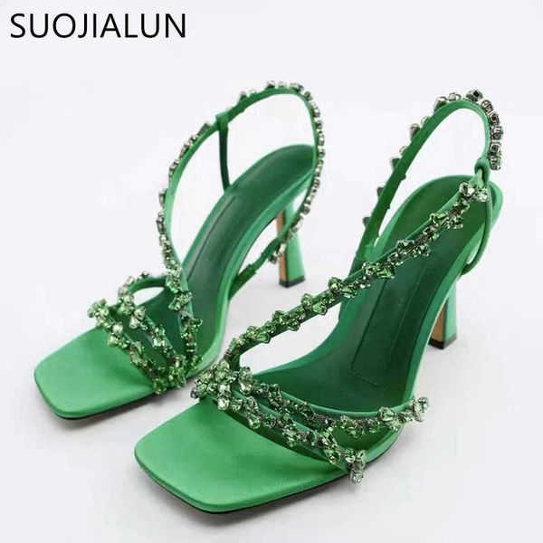 sandals suojialun summer new brand women sandal fashion bling crystal narrow band ladies elegant gladiator shoes thin high heel pumps t23020, Black
sandals suojialun summer new brand women sandal fashion bling crystal narrow band ladies elegant gladiator shoes thin high heel pumps t23020, Black