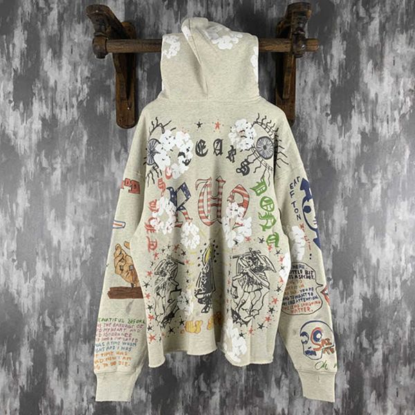 men's hoodies sweatshirts men women handpainted graffiti ripped holehoodies washed old loose hoodie sweatshirts j230208, Black
men's hoodies sweatshirts men women handpainted graffiti ripped holehoodies washed old loose hoodie sweatshirts j230208, Black