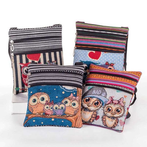 women cartoon love each other owl family printed flap bag shoulder bag ladies casual small zipper doublemessenger bag
women cartoon love each other owl family printed flap bag shoulder bag ladies casual small zipper doublemessenger bag