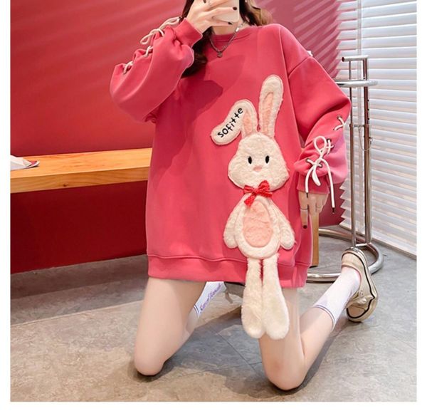 women's hoodies sweatshirts cotton round neck pullover sweater women's spring and autumn allmatch design sense niche stitching rab, Black
women's hoodies sweatshirts cotton round neck pullover sweater women's spring and autumn allmatch design sense niche stitching rab, Black