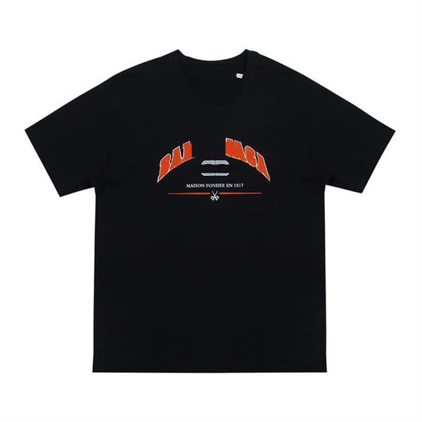 2023 high-end new paris street printed letter t-shirt women's round collar short sleeve loose couple outfit men's and women's, Black;brown
2023 high-end new paris street printed letter t-shirt women's round collar short sleeve loose couple outfit men's and women's, Black;brown