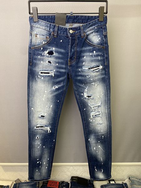 men's jeans fashionable designer d2 dsq icon gg mens skinny feet jeans ripped fashion paint splattered retro blue streetwear beggar jea
men's jeans fashionable designer d2 dsq icon gg mens skinny feet jeans ripped fashion paint splattered retro blue streetwear beggar jea