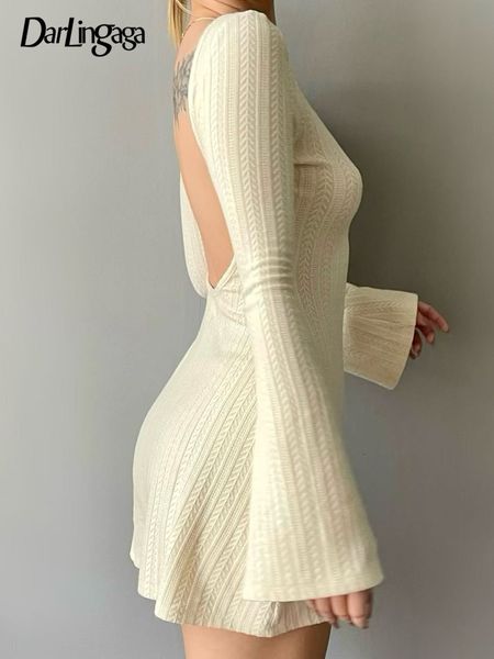 casual dresses darlingaga backless chic solid long sleeve autumn dres korean fashion basic mini slim elegant clothes ladies robe 230209, Black;gray
casual dresses darlingaga backless chic solid long sleeve autumn dres korean fashion basic mini slim elegant clothes ladies robe 230209, Black;gray