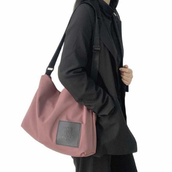nylon waterproof shoulder bag students school bag large capacity canvas bags for women
nylon waterproof shoulder bag students school bag large capacity canvas bags for women