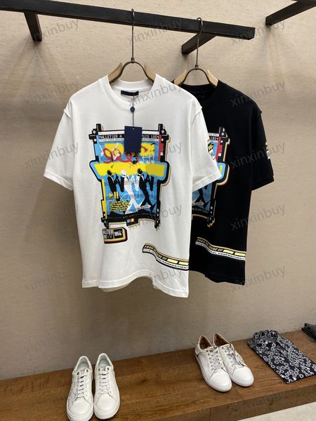 xinxinbuy men designer tee t shirt 23ss band flip letters print short sleeve cotton women white black red green s-xl, Black;brown
xinxinbuy men designer tee t shirt 23ss band flip letters print short sleeve cotton women white black red green s-xl, Black;brown