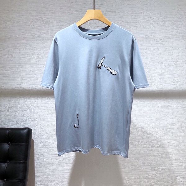 23ss spring paris italy men's t shirts casual street fashion pockets warm men women couple outwear l0209, White;black
23ss spring paris italy men's t shirts casual street fashion pockets warm men women couple outwear l0209, White;black