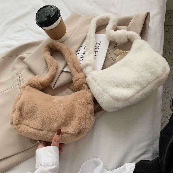 korean version autumn winter plush solid color mini shoulder bags for women casual fashion armpit bag trendy purses and handbags
korean version autumn winter plush solid color mini shoulder bags for women casual fashion armpit bag trendy purses and handbags