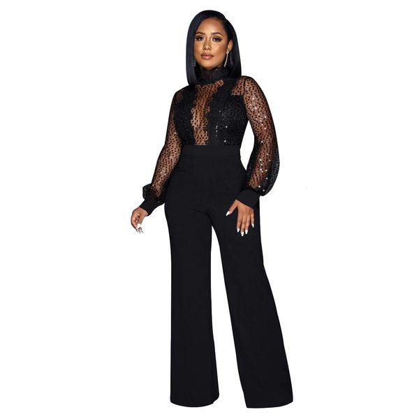women's two piece pants clothing winter autumn sequined mesh patchwork long sleeve high waisted round neck jumpsuits rompers party club, White
women's two piece pants clothing winter autumn sequined mesh patchwork long sleeve high waisted round neck jumpsuits rompers party club, White