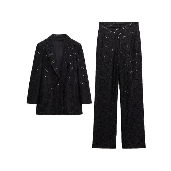 women's two piece pants 2023 women's fashion retro long sleeved beaded decorative lace blazer high waisted casual pants 230209, White
women's two piece pants 2023 women's fashion retro long sleeved beaded decorative lace blazer high waisted casual pants 230209, White