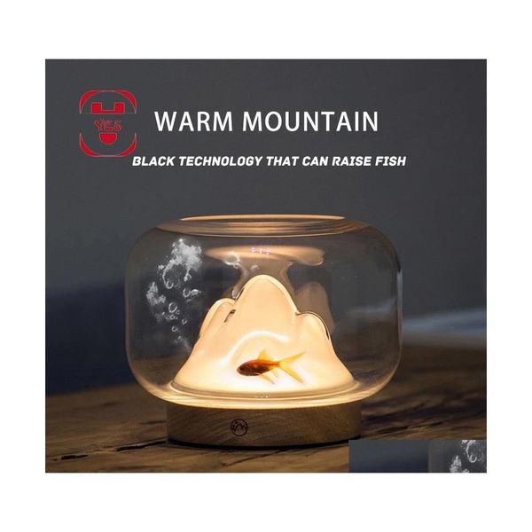 Lights Warm Night Mountain Light Bedside Desktop Table Lamp Black Technology Luminous Fish Tank Flower Decoration Jewelry Unique Gif Dhdmj
Lights Warm Night Mountain Light Bedside Desktop Table Lamp Black Technology Luminous Fish Tank Flower Decoration Jewelry Unique Gif Dhdmj