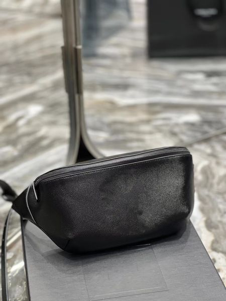 black leather waist bag chest bag for men and women wear resistant caviar leather 5a quality
black leather waist bag chest bag for men and women wear resistant caviar leather 5a quality