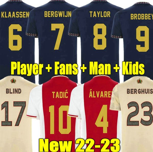 tadic 22 23 bob marley soccer jerseys fans player bassey berghuis haller third black kit blind klaassen taylor 2022 2023 football shirts men, Black;yellow
tadic 22 23 bob marley soccer jerseys fans player bassey berghuis haller third black kit blind klaassen taylor 2022 2023 football shirts men, Black;yellow