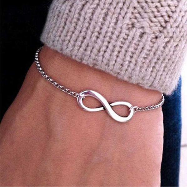 designer bracelet jewlery for women l117 fashion pulseras bijoux new women's 8 infinite bracelet men's jewelry girls gift charm pu, Golden;silver
designer bracelet jewlery for women l117 fashion pulseras bijoux new women's 8 infinite bracelet men's jewelry girls gift charm pu, Golden;silver