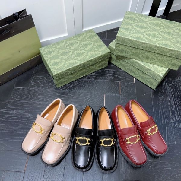 luxury designer women double g casual shoes loafers thick bottom gear diamond letter buckle loafers black red genuine leather shoe increase
luxury designer women double g casual shoes loafers thick bottom gear diamond letter buckle loafers black red genuine leather shoe increase