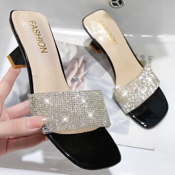 sandals 2022 new bright diamond sandals open toe high heels women slippers sandalia feminina party dress shoes sandals women size 35-42 t230, Black
sandals 2022 new bright diamond sandals open toe high heels women slippers sandalia feminina party dress shoes sandals women size 35-42 t230, Black
