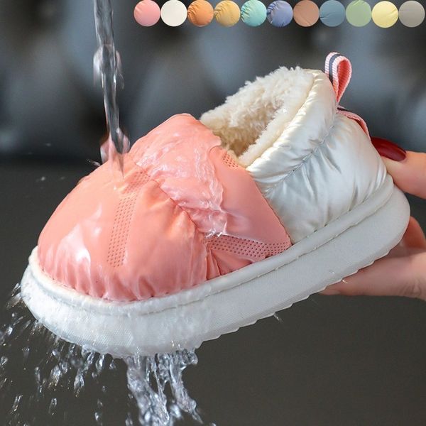 slipper children down cotton winter indoor casual non slip soft sole plush shoes toddler first walker baby girls footwear 230209, Black;grey
slipper children down cotton winter indoor casual non slip soft sole plush shoes toddler first walker baby girls footwear 230209, Black;grey
