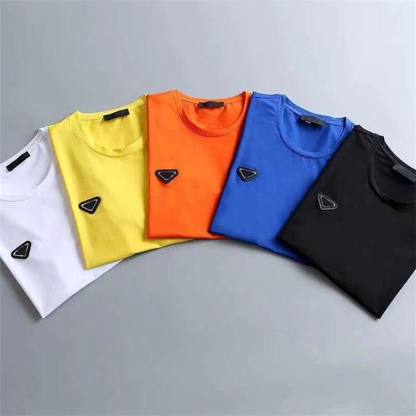 women t shirts 2023 new men's edition mercerized cotton classic triangle short sleeve t-shirt women's casual t-shirt plus tnlo, White
women t shirts 2023 new men's edition mercerized cotton classic triangle short sleeve t-shirt women's casual t-shirt plus tnlo, White