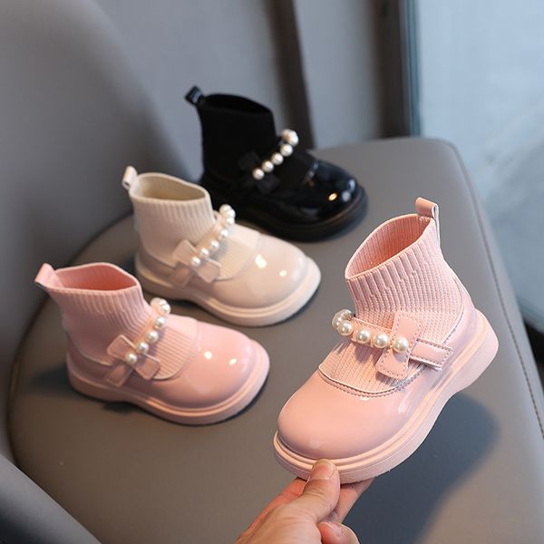 sneakers winter thick cotton girls sock shoes kids fashion pu mary jane princess dress for party children korean pearls 230209, Black;red
sneakers winter thick cotton girls sock shoes kids fashion pu mary jane princess dress for party children korean pearls 230209, Black;red