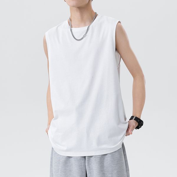 men's tshirts arrival sleeveless summer fashion solid o neck men cotton casual loose street op ees 5xl 230209, Gray
men's tshirts arrival sleeveless summer fashion solid o neck men cotton casual loose street op ees 5xl 230209, Gray