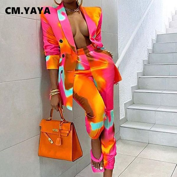 womens two piece pants cmyaya women sets suit tie dye print full sleeve notched blazer suits 2 autumn office lady work 230209, White
womens two piece pants cmyaya women sets suit tie dye print full sleeve notched blazer suits 2 autumn office lady work 230209, White