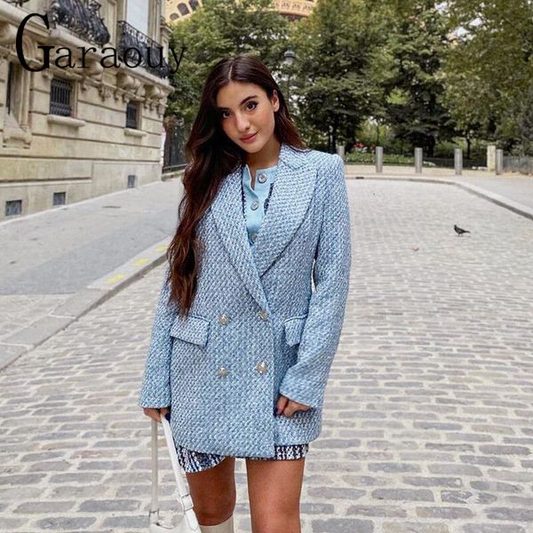womens suits blazers garaouy casual women tweed blazer vintage office lady jacket coat double breasted fall winter outerwear female chic 230, White;black
womens suits blazers garaouy casual women tweed blazer vintage office lady jacket coat double breasted fall winter outerwear female chic 230, White;black
