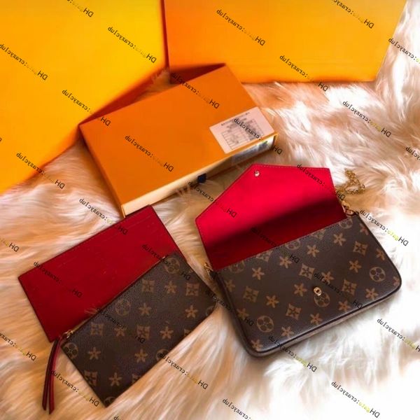 lady clutch crossbody felicie pochette m61276 shoulder bags handbags designer bags wallets 3 in 1 ladies flap bag gold chain louiseitys viut, Red;black
lady clutch crossbody felicie pochette m61276 shoulder bags handbags designer bags wallets 3 in 1 ladies flap bag gold chain louiseitys viut, Red;black