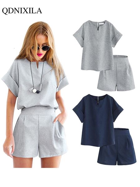 women s tracksuits summer cotton linen oversized shorts sets solid fashion short sleeve t shirt and 2 piece set outfits 230208, Gray
women s tracksuits summer cotton linen oversized shorts sets solid fashion short sleeve t shirt and 2 piece set outfits 230208, Gray