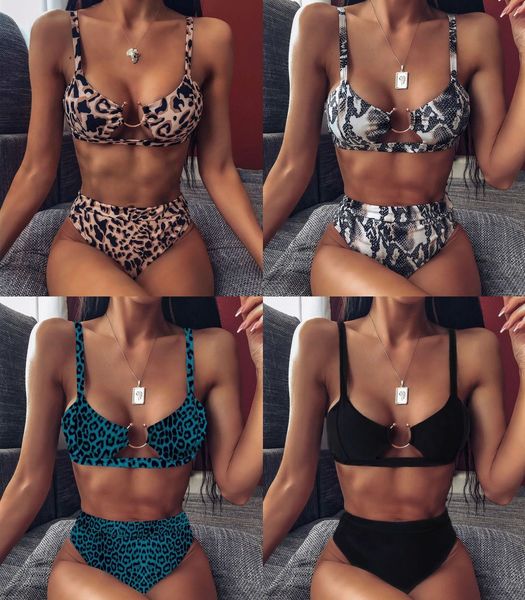 women's swimwear bikini push up high waist swimsuit women leopard snakeskin print s set bathing suit beach female 230209, White;black
women's swimwear bikini push up high waist swimsuit women leopard snakeskin print s set bathing suit beach female 230209, White;black