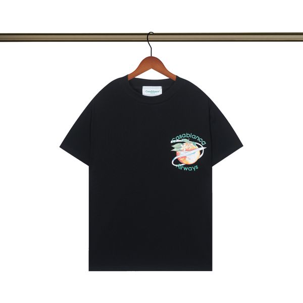 casablanca t shirt men designer t shirts casablanc shirt wear summer round neck sweat absorbing short sleeves outdoor breathable cotton tees, White;black
casablanca t shirt men designer t shirts casablanc shirt wear summer round neck sweat absorbing short sleeves outdoor breathable cotton tees, White;black