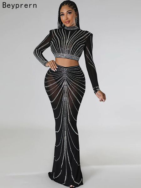 two piece dress beyprern gorgeous sheer mesh crystal crop and maxi skirt set twopiece luxury diamonds party christmas gowns 230209, White
two piece dress beyprern gorgeous sheer mesh crystal crop and maxi skirt set twopiece luxury diamonds party christmas gowns 230209, White