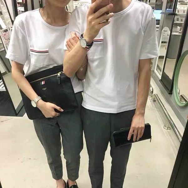 t-shirts tom tee brown short sleeve round neck 23ss stripe leisure casual fashion designer classic polo shirt tb basic t-shirt men's an, White;black
t-shirts tom tee brown short sleeve round neck 23ss stripe leisure casual fashion designer classic polo shirt tb basic t-shirt men's an, White;black