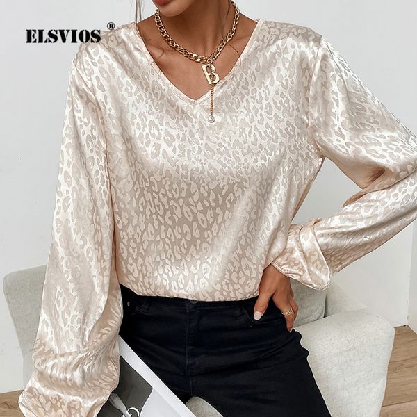 women's blouses shirts lady elegant leopard print satin blouse spring v neck pullover autumn women casual jacquard long sleeve soft sh, White
women's blouses shirts lady elegant leopard print satin blouse spring v neck pullover autumn women casual jacquard long sleeve soft sh, White