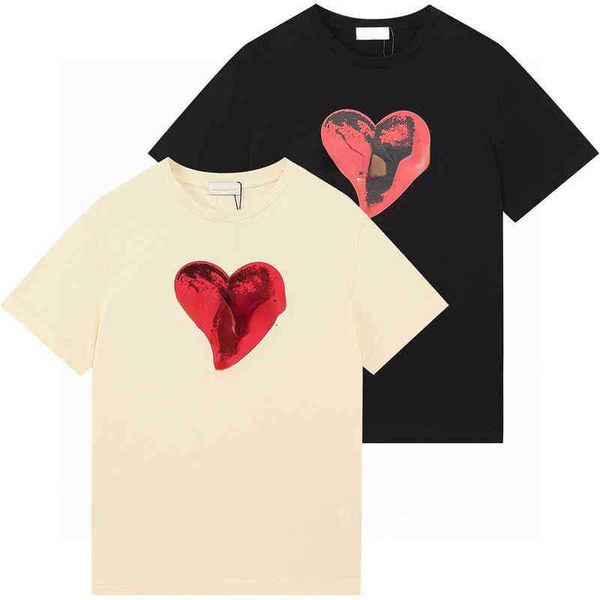 brand casual 2023 fashion designer designed summer short sleeve fashion brand love letter flocking men and women lovers fashion, White
brand casual 2023 fashion designer designed summer short sleeve fashion brand love letter flocking men and women lovers fashion, White