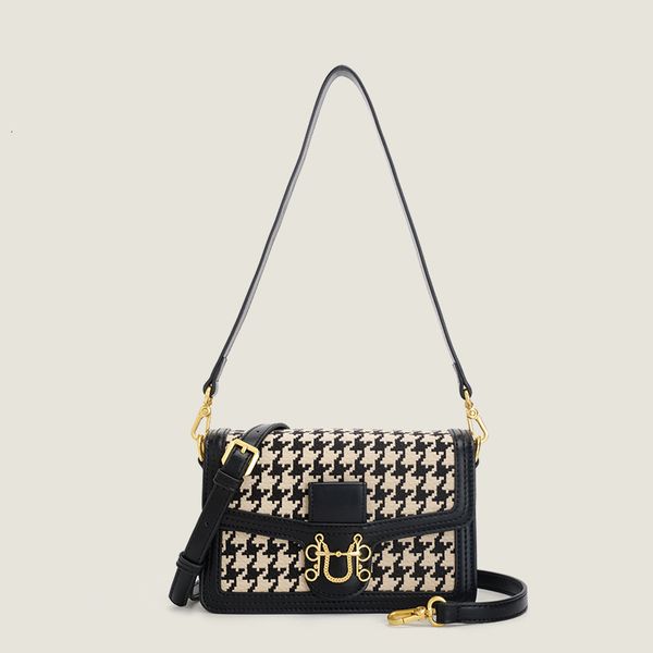 evening bags four seasons style houndstooth shoulder messenger fashion women s underarm small square 230208
evening bags four seasons style houndstooth shoulder messenger fashion women s underarm small square 230208