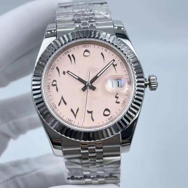 men's and women's watches luxury designer classic fashion automatic watch size 41mm sapphire glass waterproof feature strap in wom, Slivery;brown
men's and women's watches luxury designer classic fashion automatic watch size 41mm sapphire glass waterproof feature strap in wom, Slivery;brown