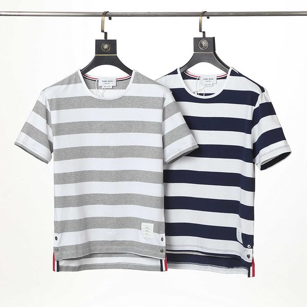t-shirts tom tee brown short sleeve round neck 23ss stripe leisure casual fashion designer classic polo shirt tb browin new yarn dyed oayg, White;black
t-shirts tom tee brown short sleeve round neck 23ss stripe leisure casual fashion designer classic polo shirt tb browin new yarn dyed oayg, White;black