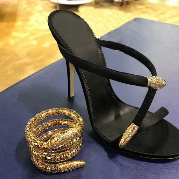 sandals gold snake ankle wrap high heel gladiator sandals woman summer open toe party dress shoes t230208, Black
sandals gold snake ankle wrap high heel gladiator sandals woman summer open toe party dress shoes t230208, Black