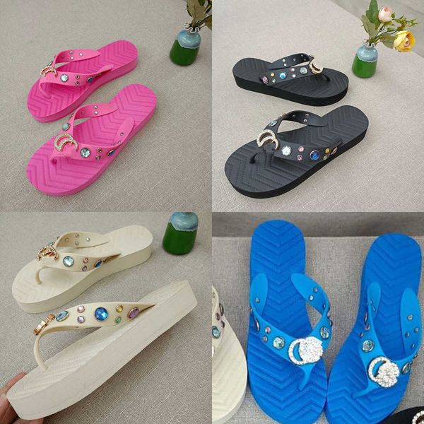 2023 new designer women sandal with double eva sole g buckle slipper foam leather classical fashion show style full diamond rhinestone platf, Black
2023 new designer women sandal with double eva sole g buckle slipper foam leather classical fashion show style full diamond rhinestone platf, Black