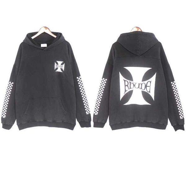 men's hoodies sweatshirts 23ss make old washed print hoodies men women eu size 100 cotton pullover fashion autumn winter sudaderas homb, Black
men's hoodies sweatshirts 23ss make old washed print hoodies men women eu size 100 cotton pullover fashion autumn winter sudaderas homb, Black