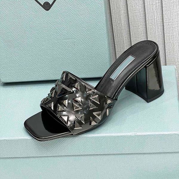 womens patent leather slippers chunky heel height 7cm sandals square toes sliders mules flip flops slip-on designer silver golden outdoor ca, Black
womens patent leather slippers chunky heel height 7cm sandals square toes sliders mules flip flops slip-on designer silver golden outdoor ca, Black