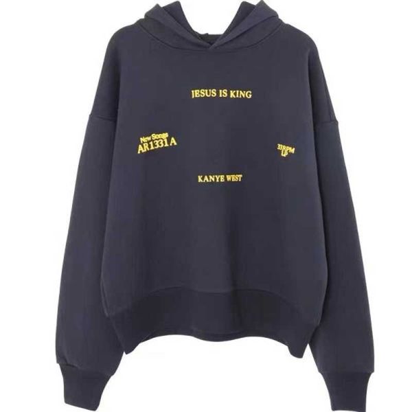 men's hoodies sweatshirts 23ss foam letter print jesus is king hoodie men women eu size 100 cotton jesus is king pullover fashion autum, Black
men's hoodies sweatshirts 23ss foam letter print jesus is king hoodie men women eu size 100 cotton jesus is king pullover fashion autum, Black