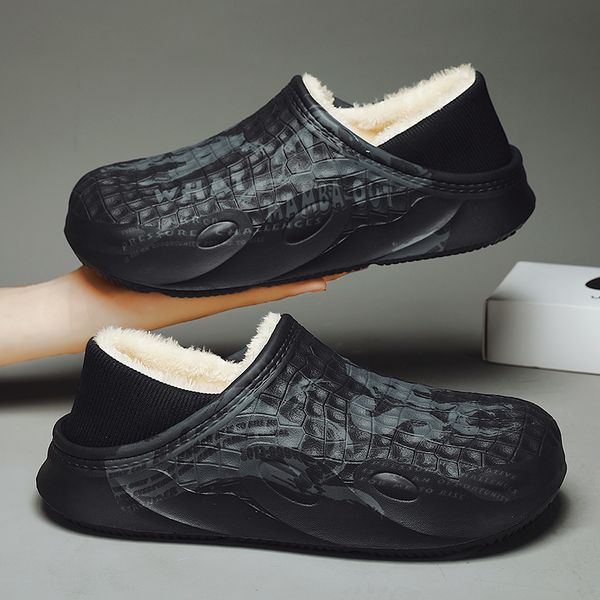 slippers cotton slippers men's winter thick-soled feces-slip non-slip warm cotton shoes for home wear with bags and men's wool sli, Black
slippers cotton slippers men's winter thick-soled feces-slip non-slip warm cotton shoes for home wear with bags and men's wool sli, Black