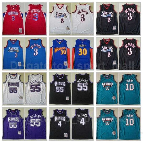 mitchell and ness basketball allen iverson jersey 3 jason williams 55 chris webber 4 michael mike bibby 10 stephen curry 30 vintage good, Black;red
mitchell and ness basketball allen iverson jersey 3 jason williams 55 chris webber 4 michael mike bibby 10 stephen curry 30 vintage good, Black;red