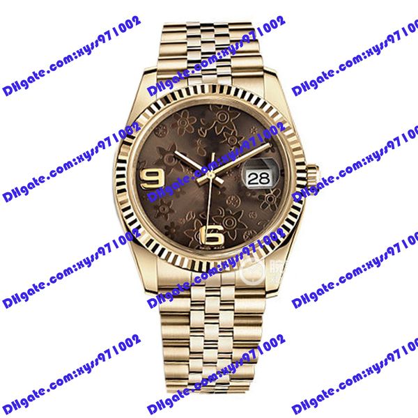 high-quality factory watch 2813 automatic machine 16238 watches 36mm brown dial diamonds men's watch 18k gold stainless steel strap sap, Slivery;brown
high-quality factory watch 2813 automatic machine 16238 watches 36mm brown dial diamonds men's watch 18k gold stainless steel strap sap, Slivery;brown