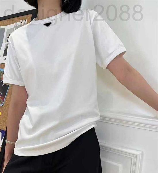 women's t-shirt designer 23 spring and summer classic triangle simple splice casual men women loose short sleeve underlay t-shirt zwiw, White
women's t-shirt designer 23 spring and summer classic triangle simple splice casual men women loose short sleeve underlay t-shirt zwiw, White