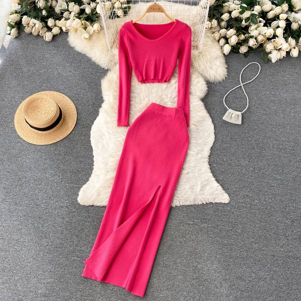 two piece dress women chic pieces sets high waist split pencil wrap pencil skirt long sleeve knit pullover slim fashion sweater set 230209, White
two piece dress women chic pieces sets high waist split pencil wrap pencil skirt long sleeve knit pullover slim fashion sweater set 230209, White
